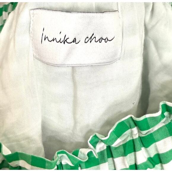 Innika Choo Avens Gingham Tiered Dress - Picture 6 of 11